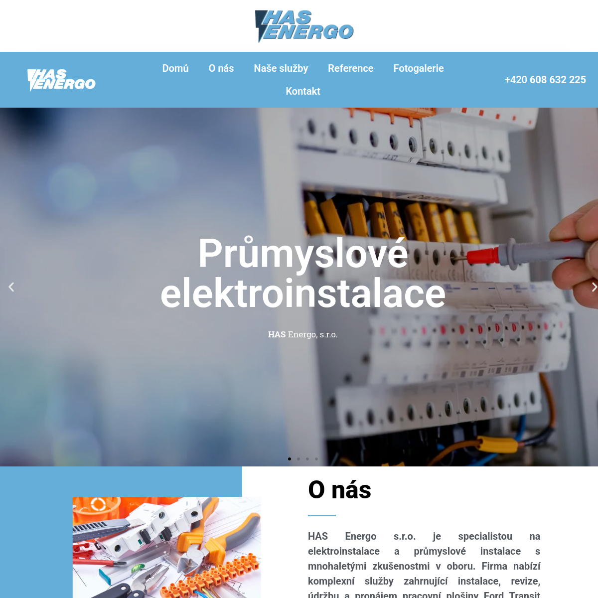 HAS Energo website