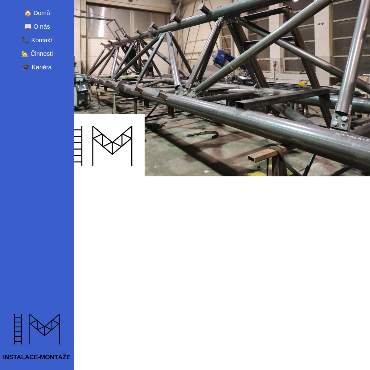 INSTALACE - MONTÁŽE, spol. s r.o. website