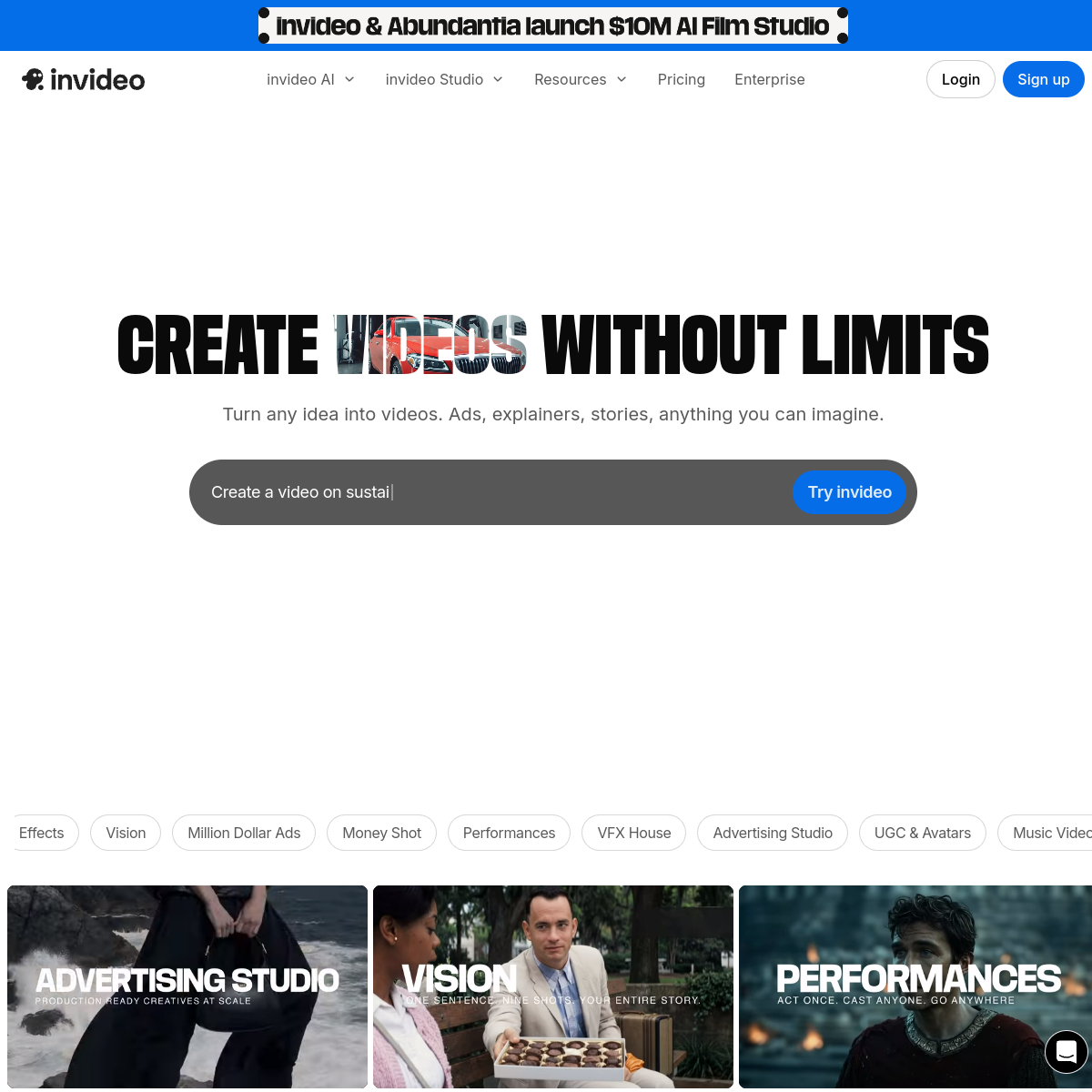 InVideo AI screenshot 1