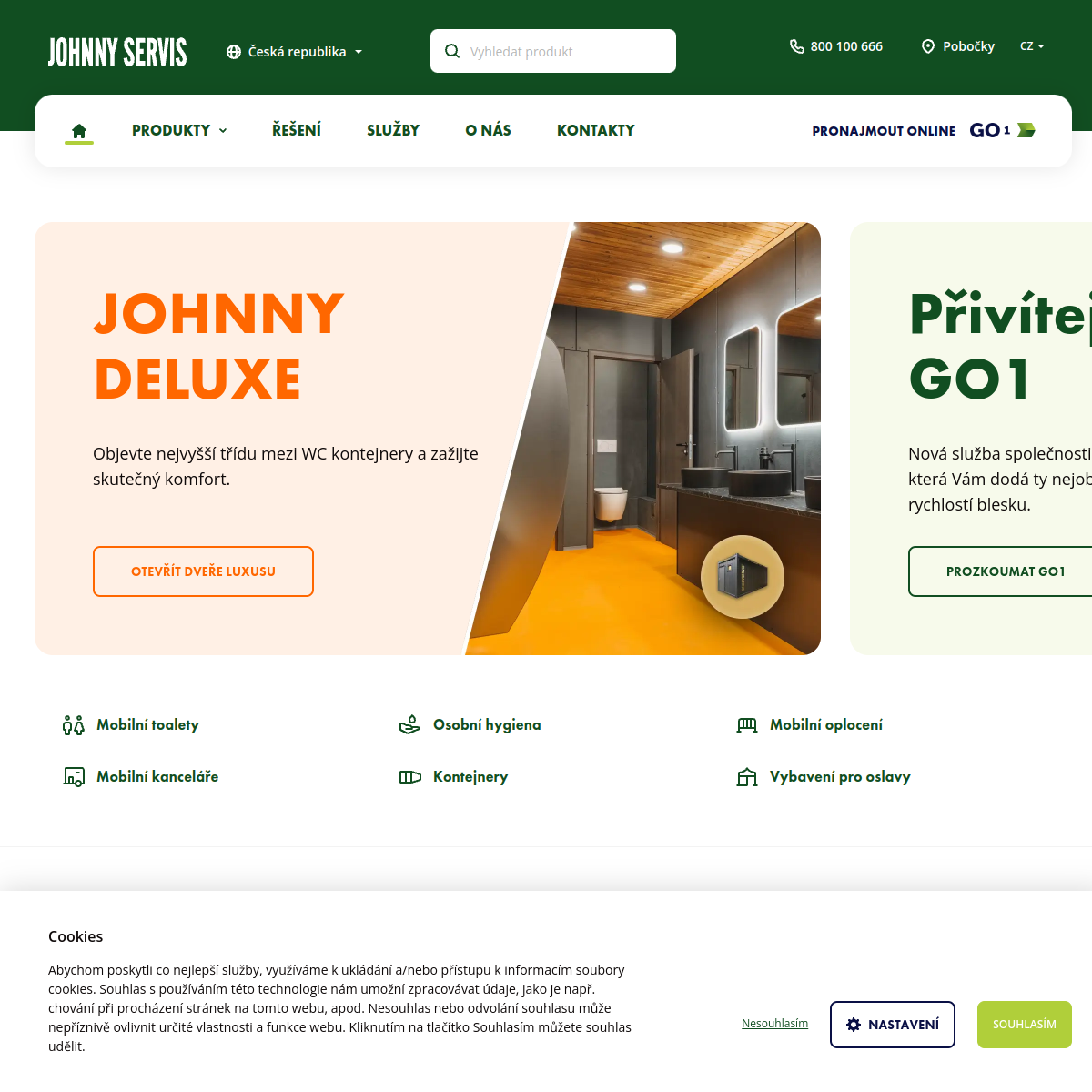 JOHNNY SERVIS website
