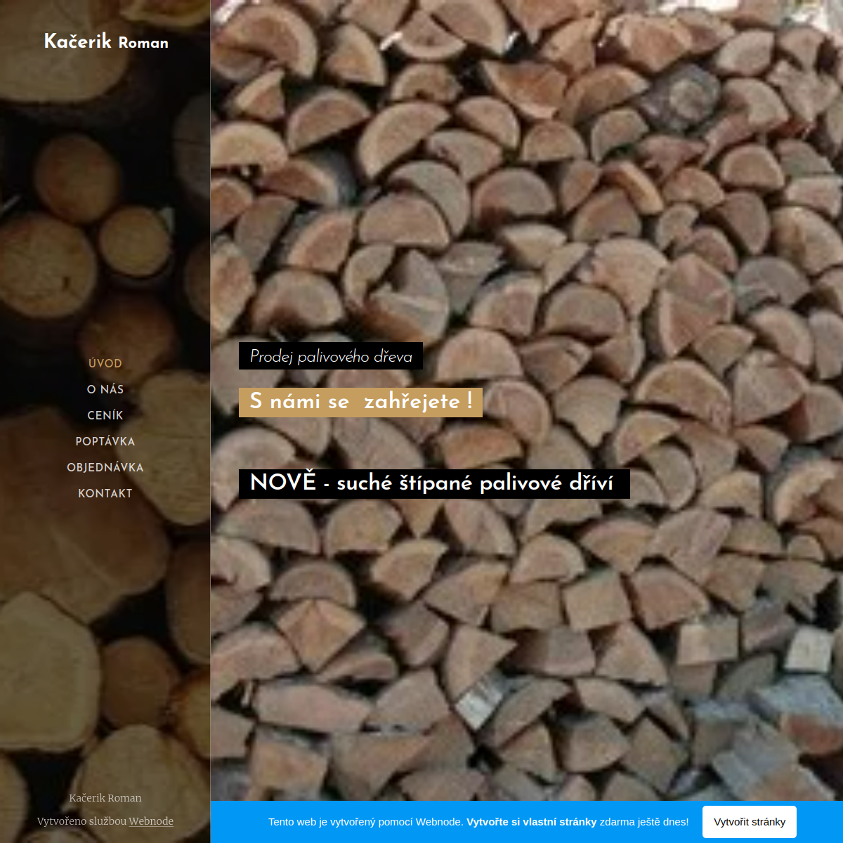 Palivové dřevo - Roman Kačerik website