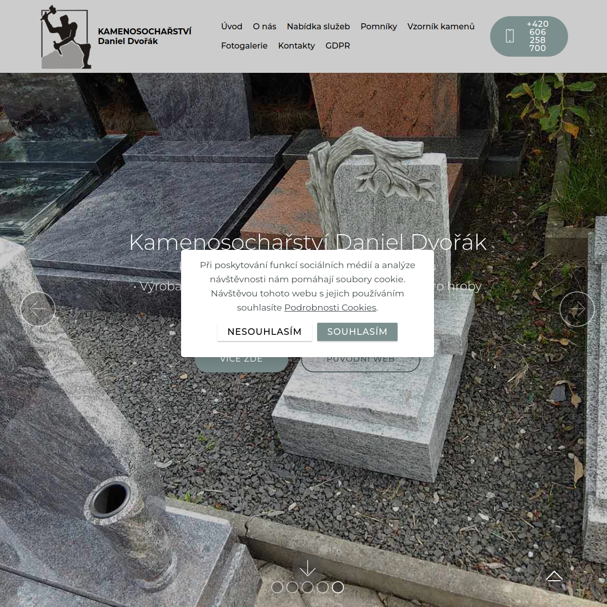Kamenosochařství - Rostislav Dvořák website