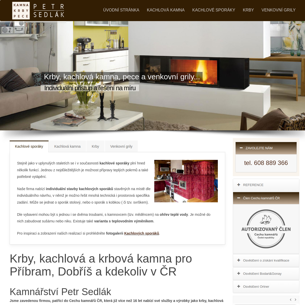 Petr Sedlák website