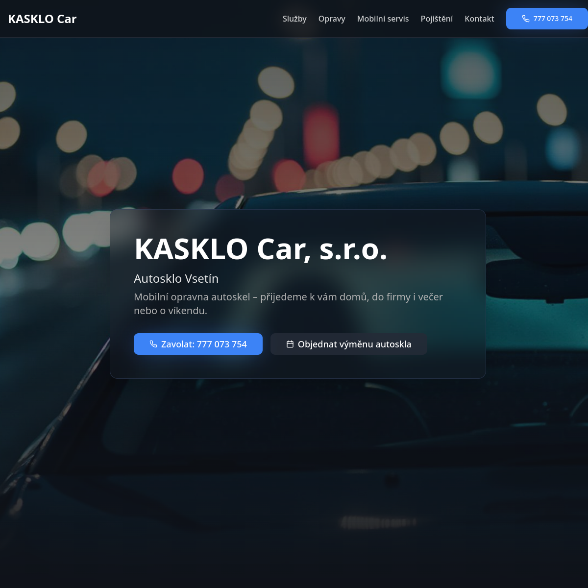 KASKLO CAR website