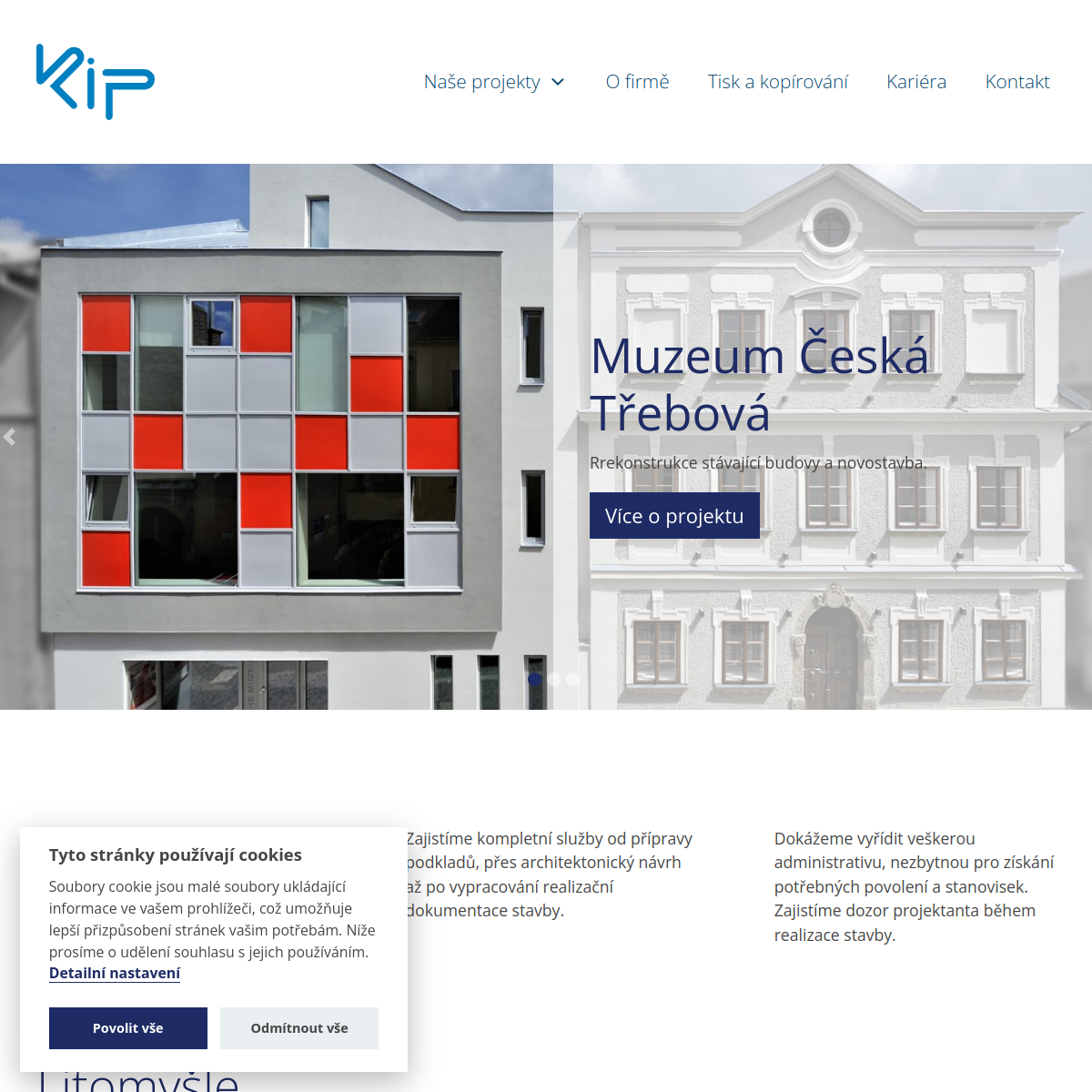 KIP spol. s r. o. website