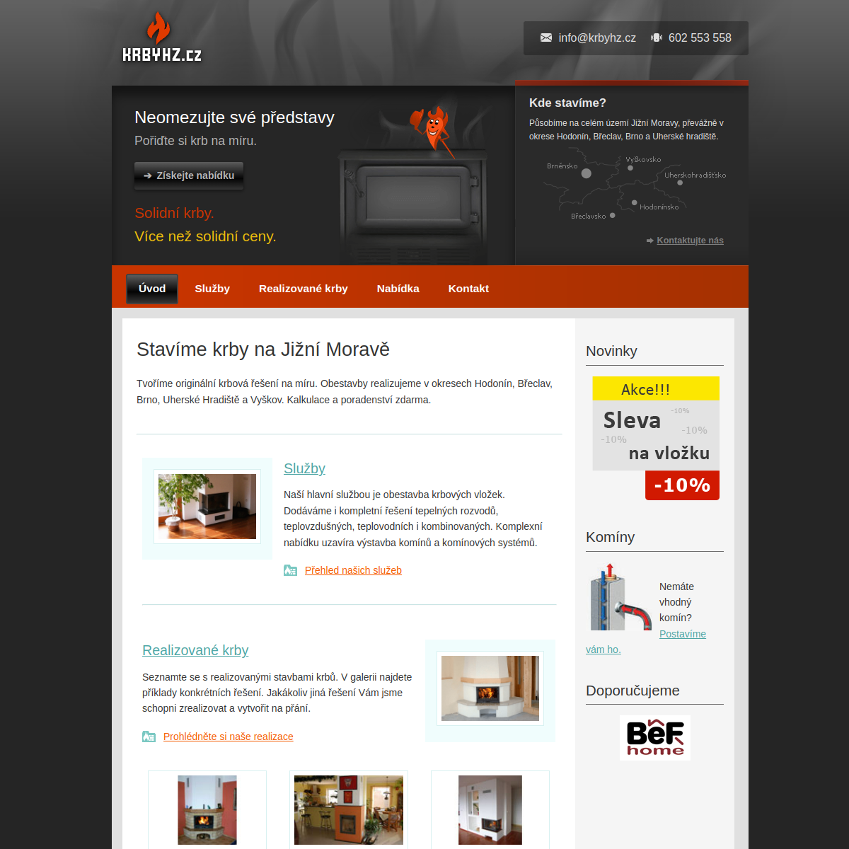 HZ-TRADE, s.r.o. website