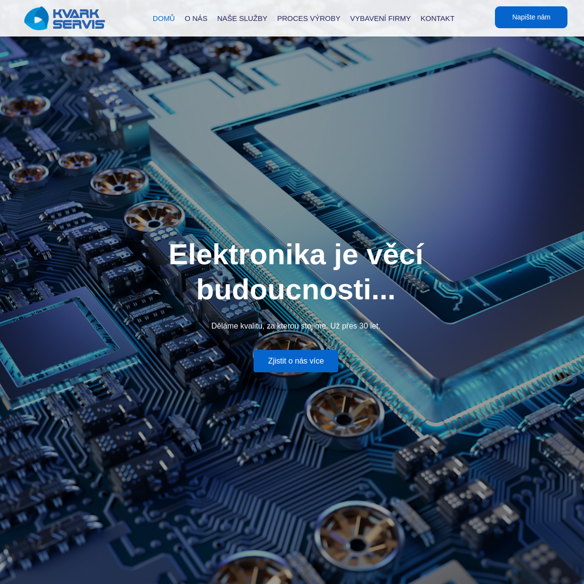 KVARK SERVIS, s.r.o. website