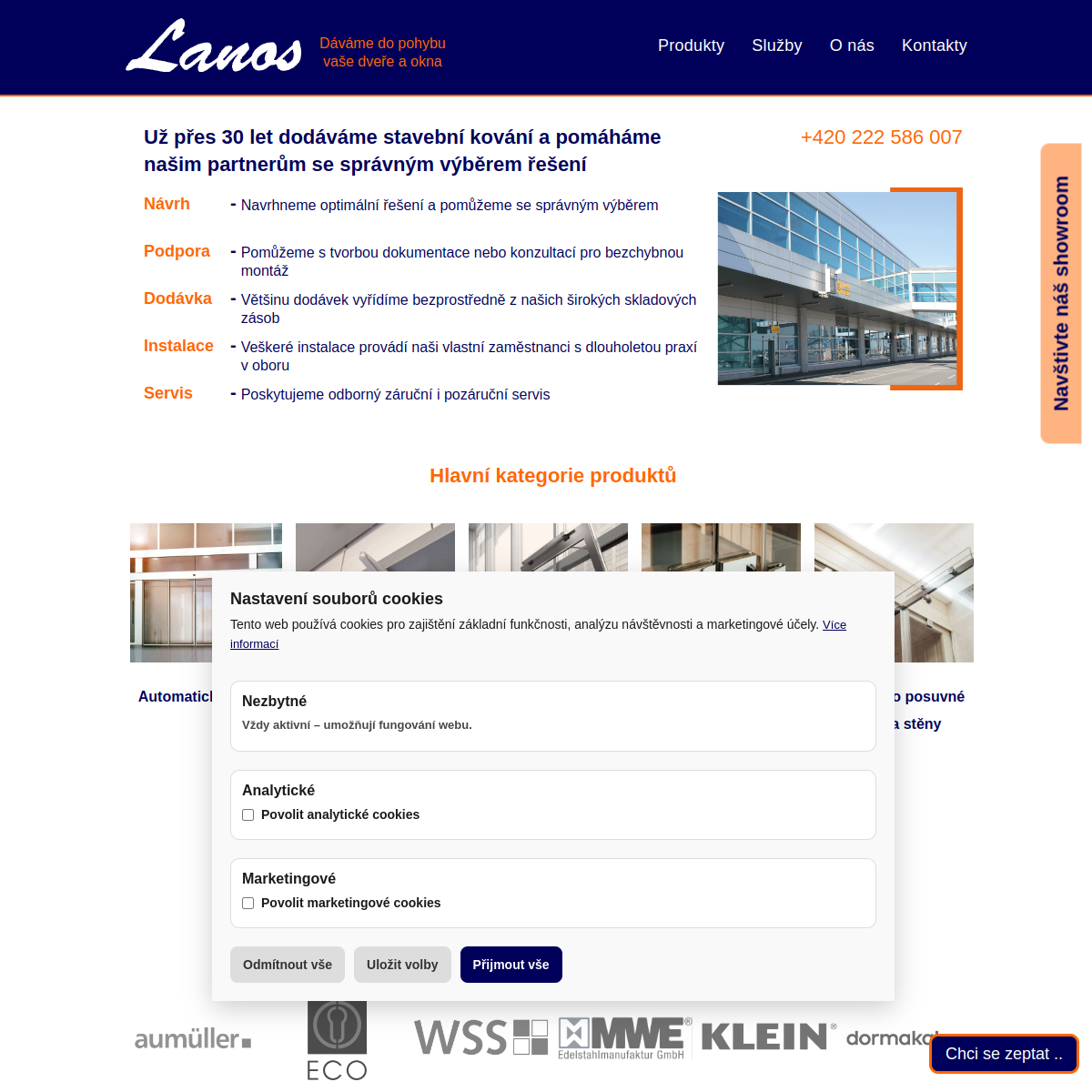 Lanos website