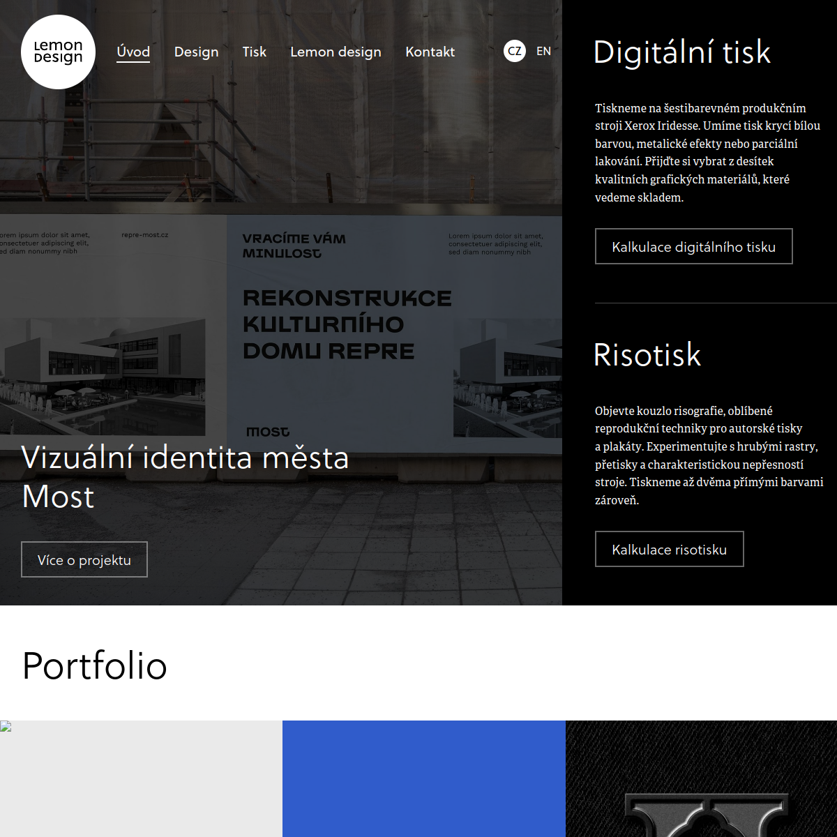 Lemon design website