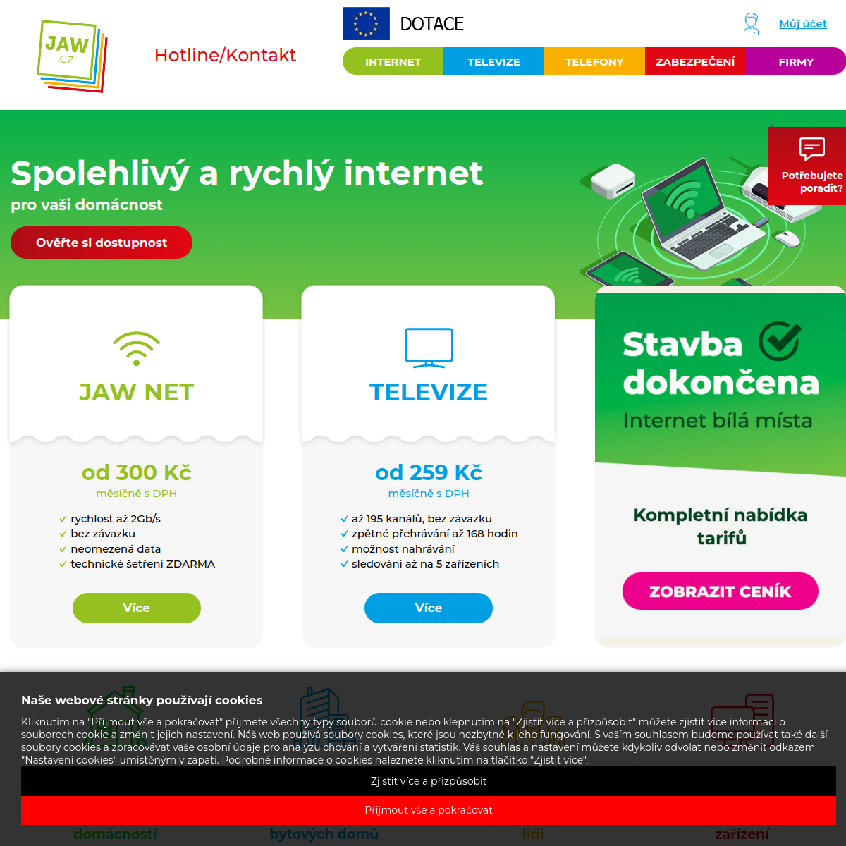 RYDVAL, a.s. website
