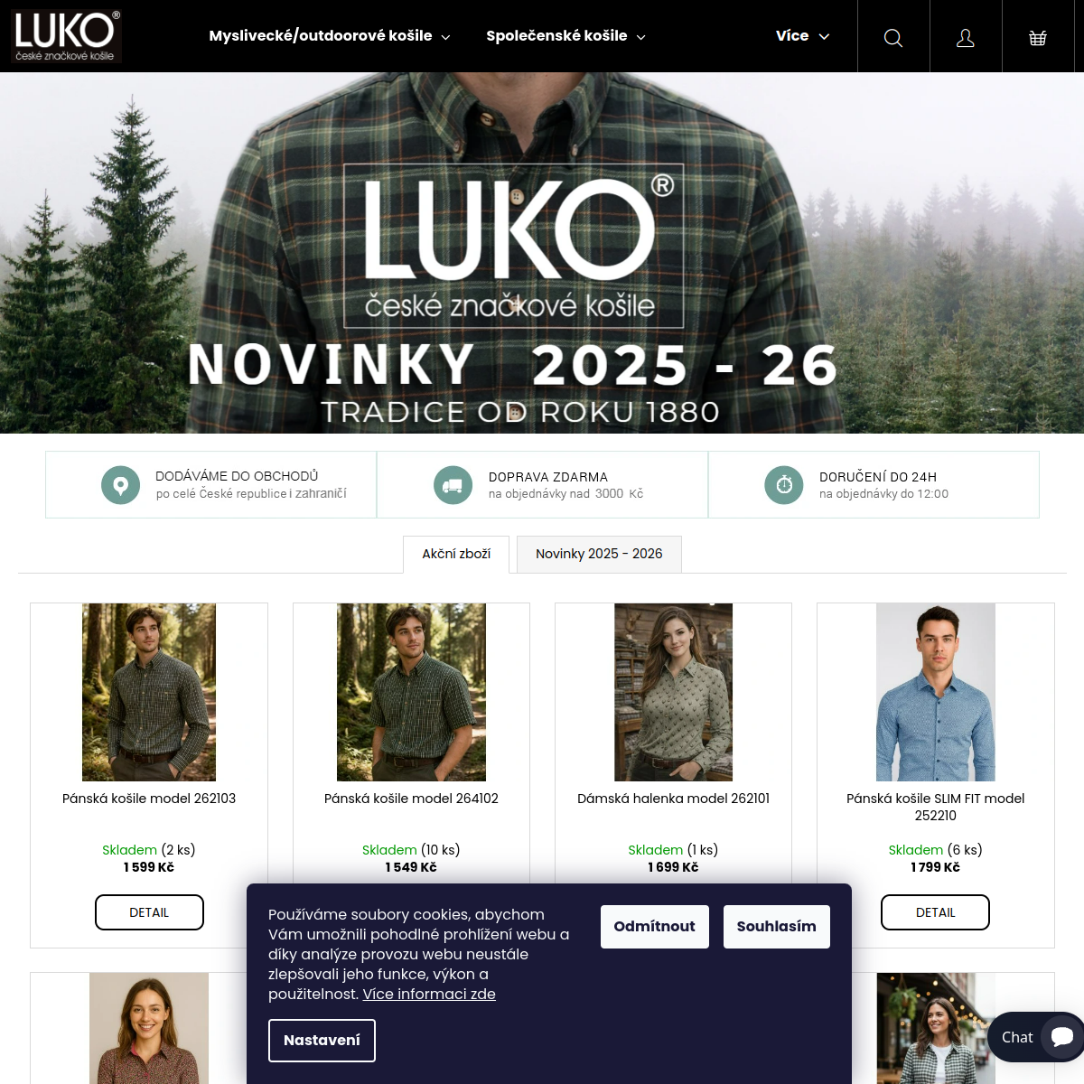 LUKO, s.r.o. website
