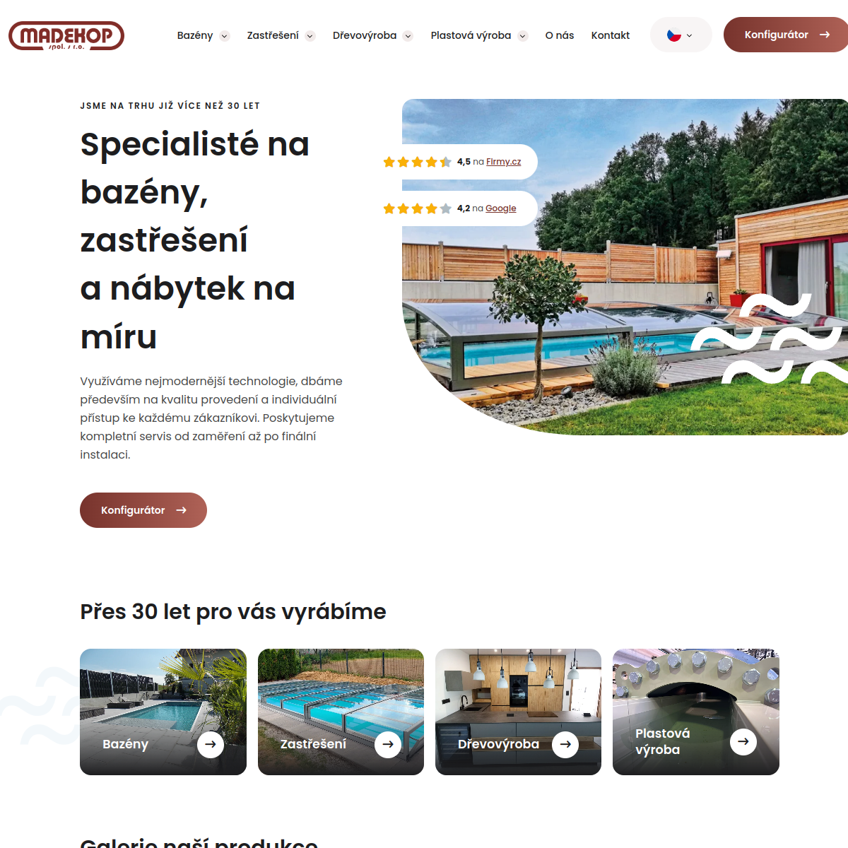MADEKOP, spol. s r.o. website