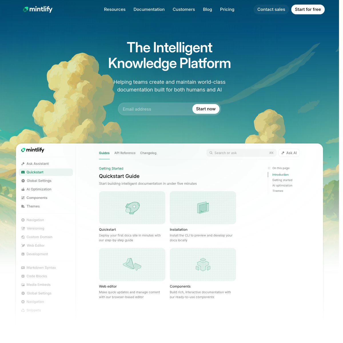 Mintlify screenshot 2