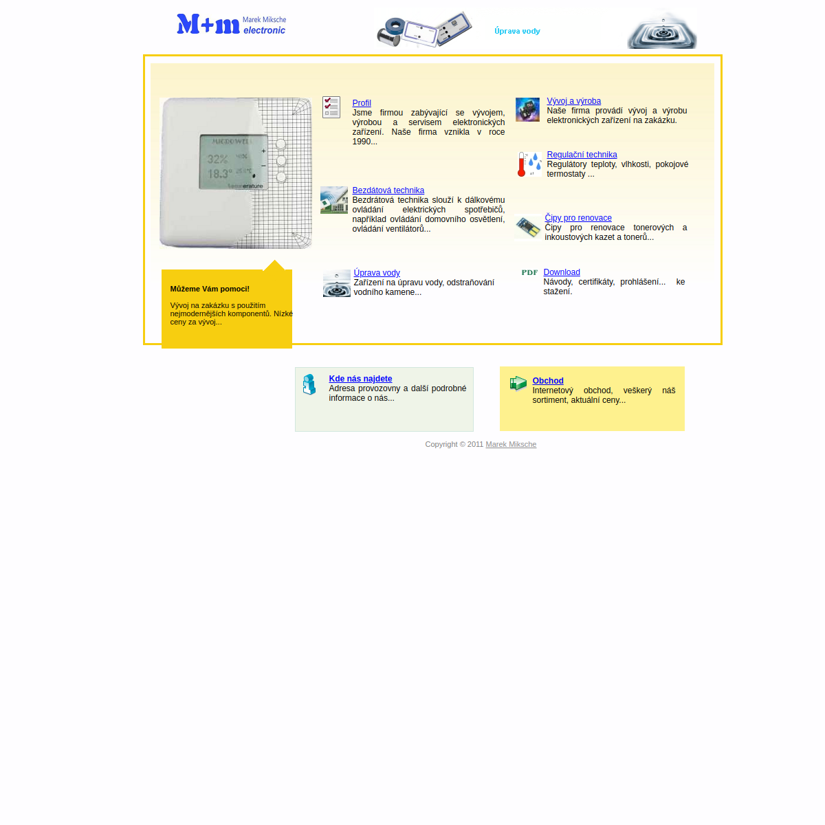 M+m electronic website