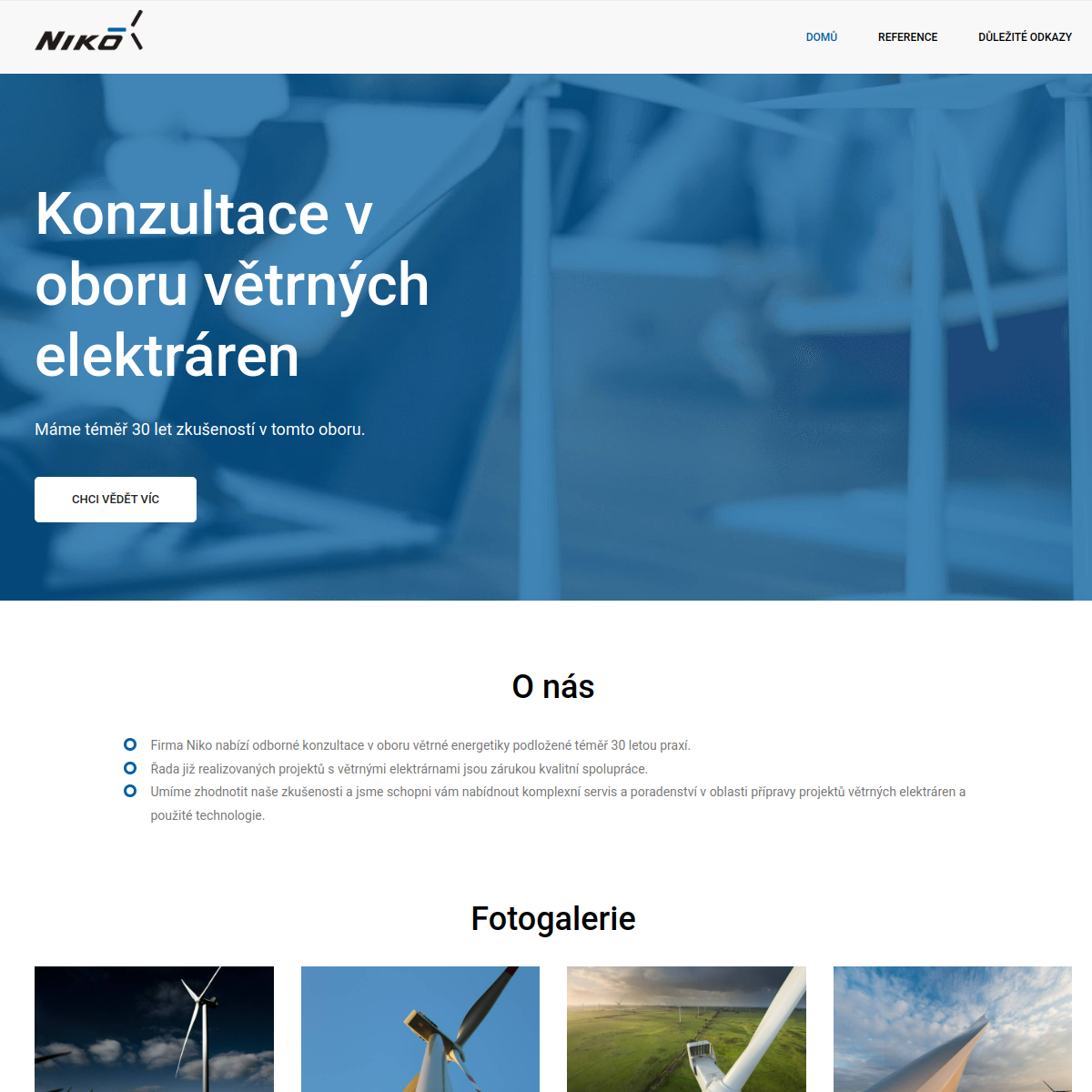 NIKO, spol. s r.o. website