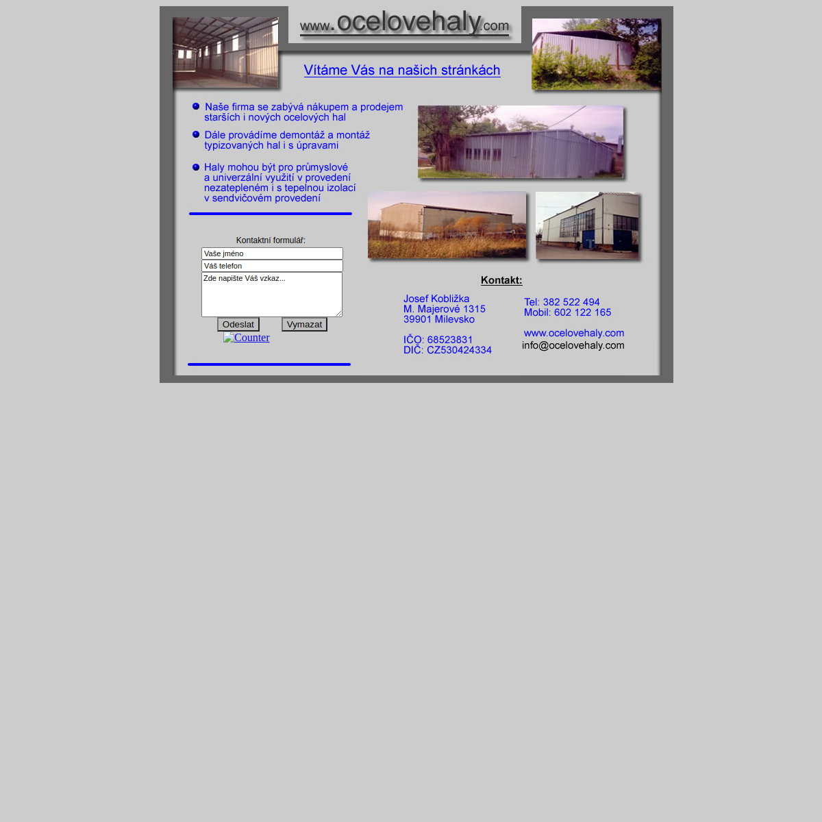 Josef Kobližka website