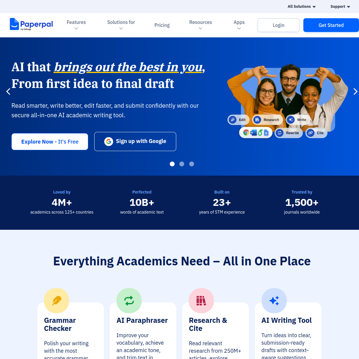 Paperpal screenshot 2