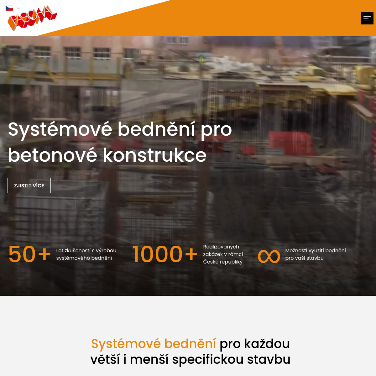 PASCHAL, s.r.o. website
