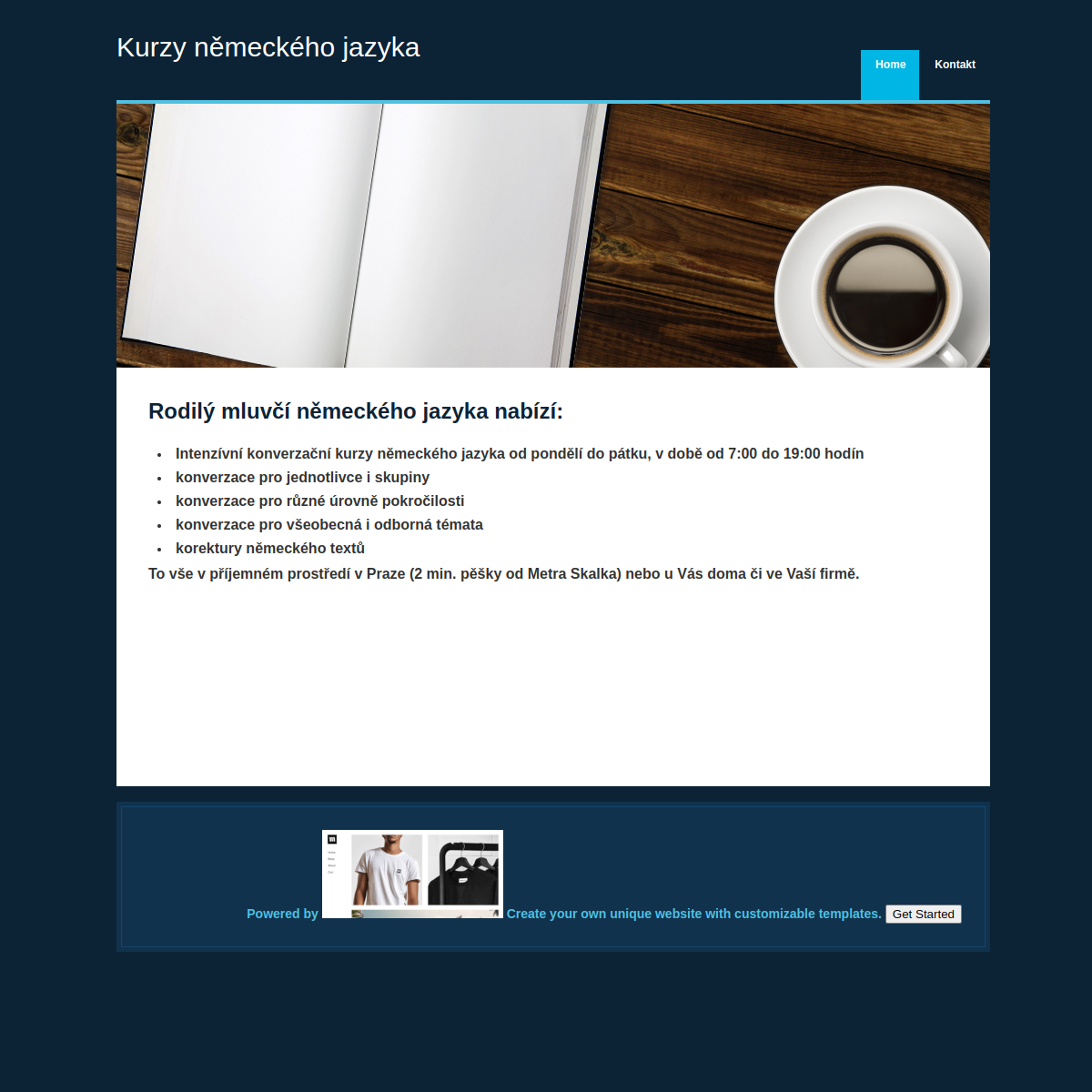 Peter Wezel - Kurzy německého jazyka website