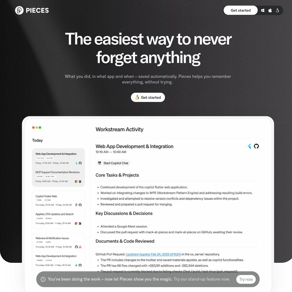 Pieces for Developers screenshot 2