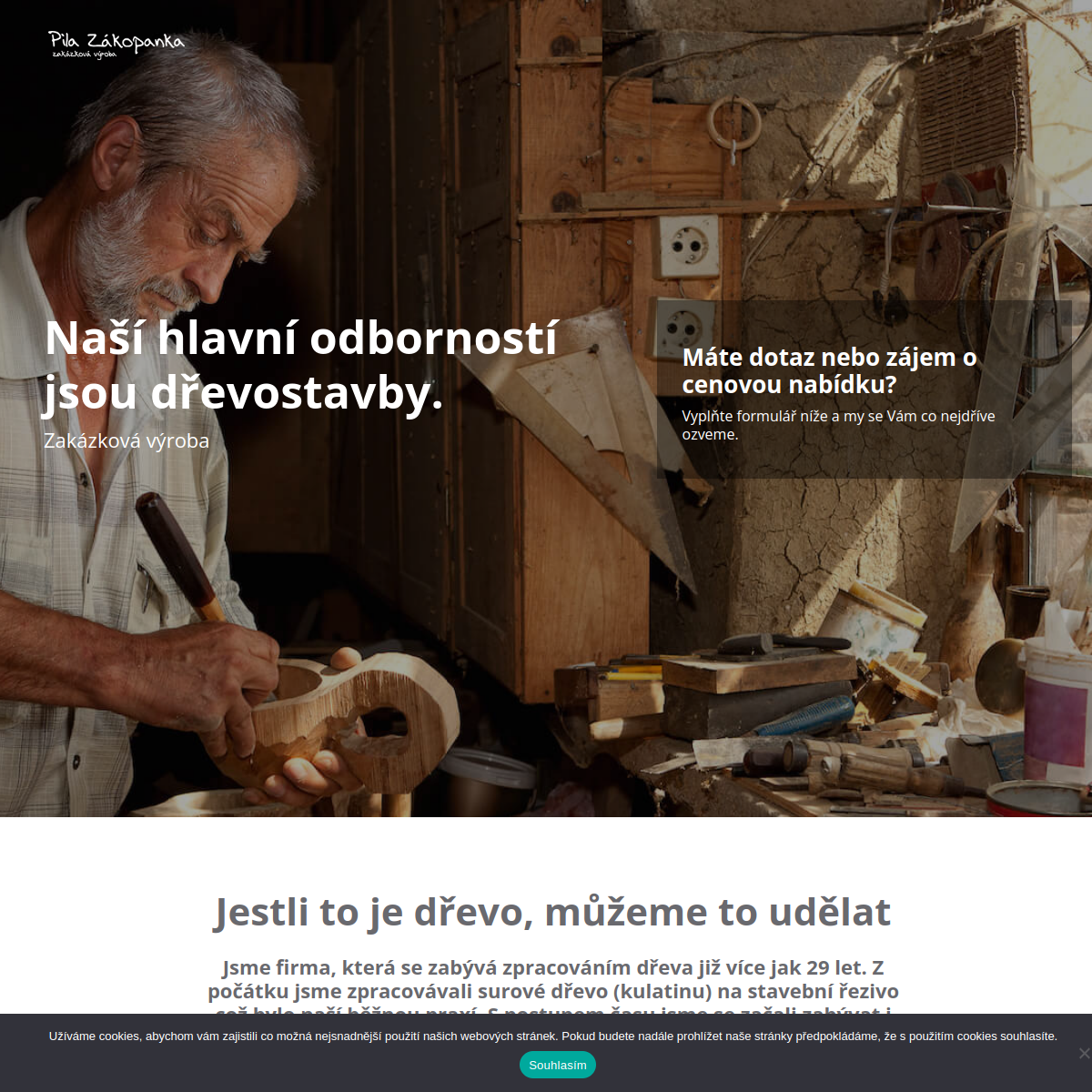 Pila Zákopanka website