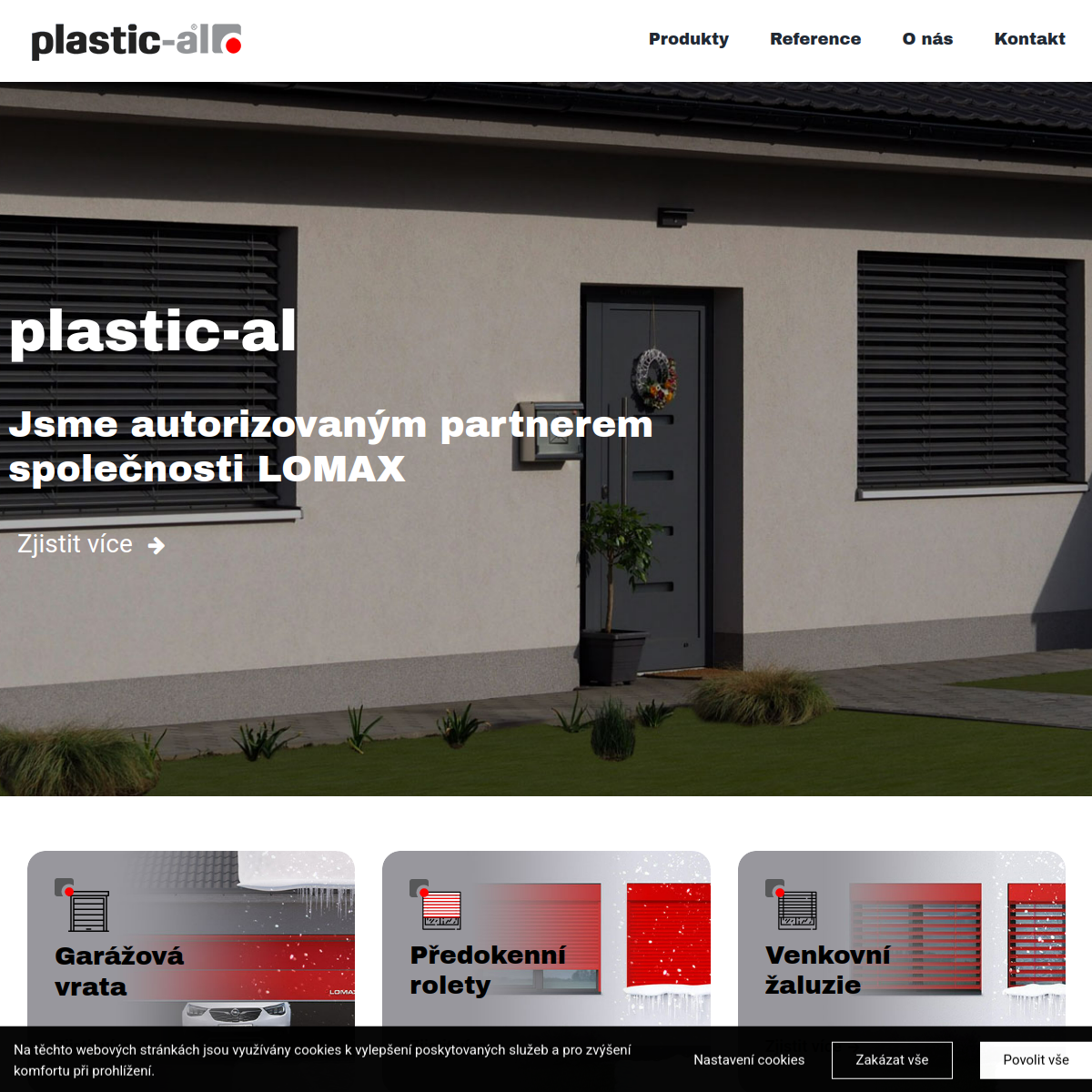 PLASTIC - AL, s.r.o. website