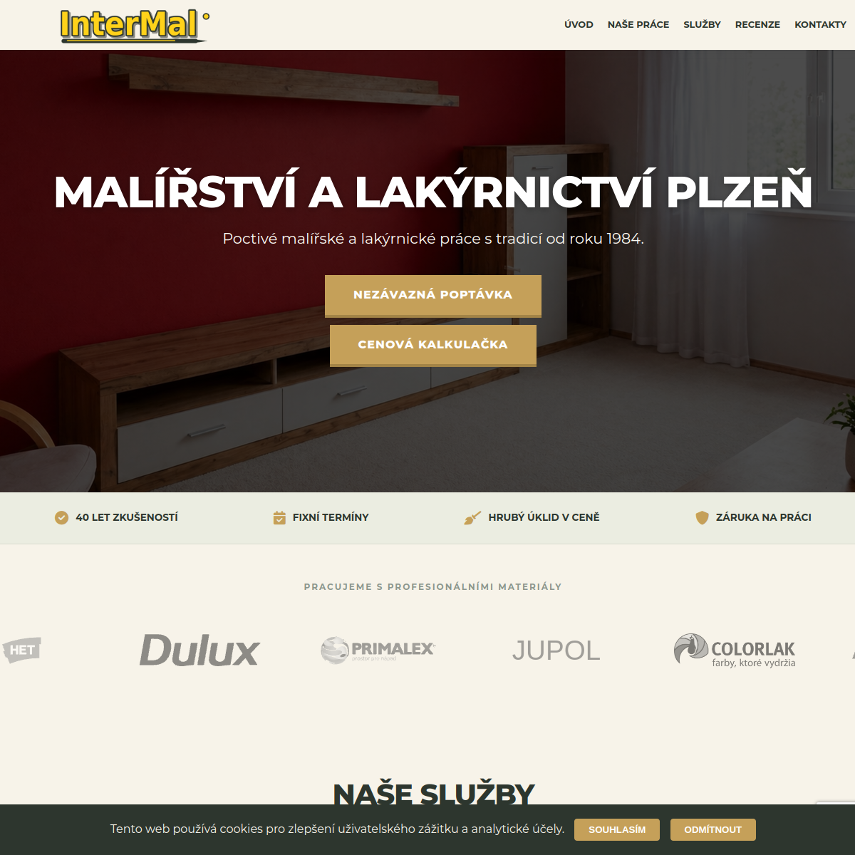 Jaroslav Bursa - Inter Mal website