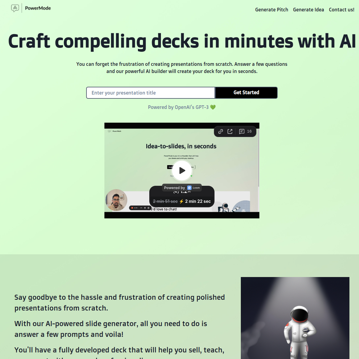 PowerMode AI screenshot 1