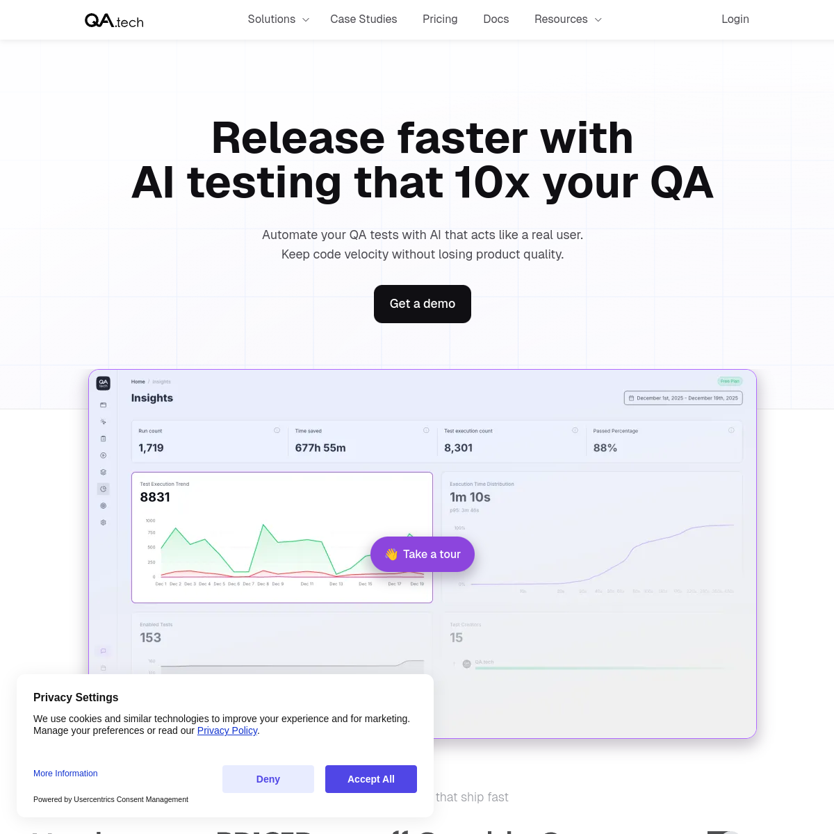 QA.tech screenshot 2