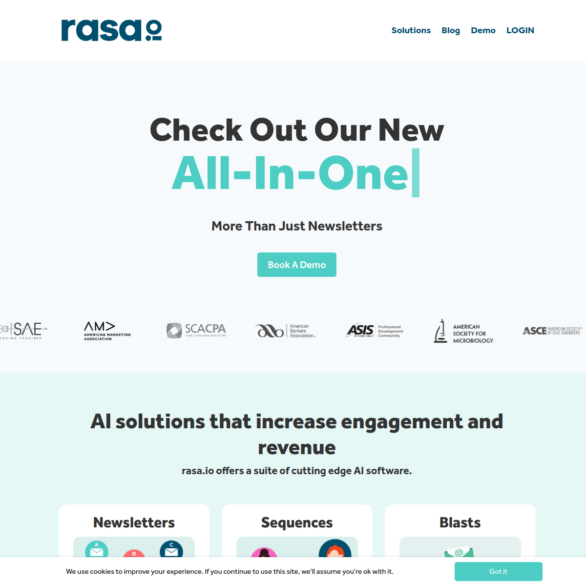 rasa.io screenshot 2