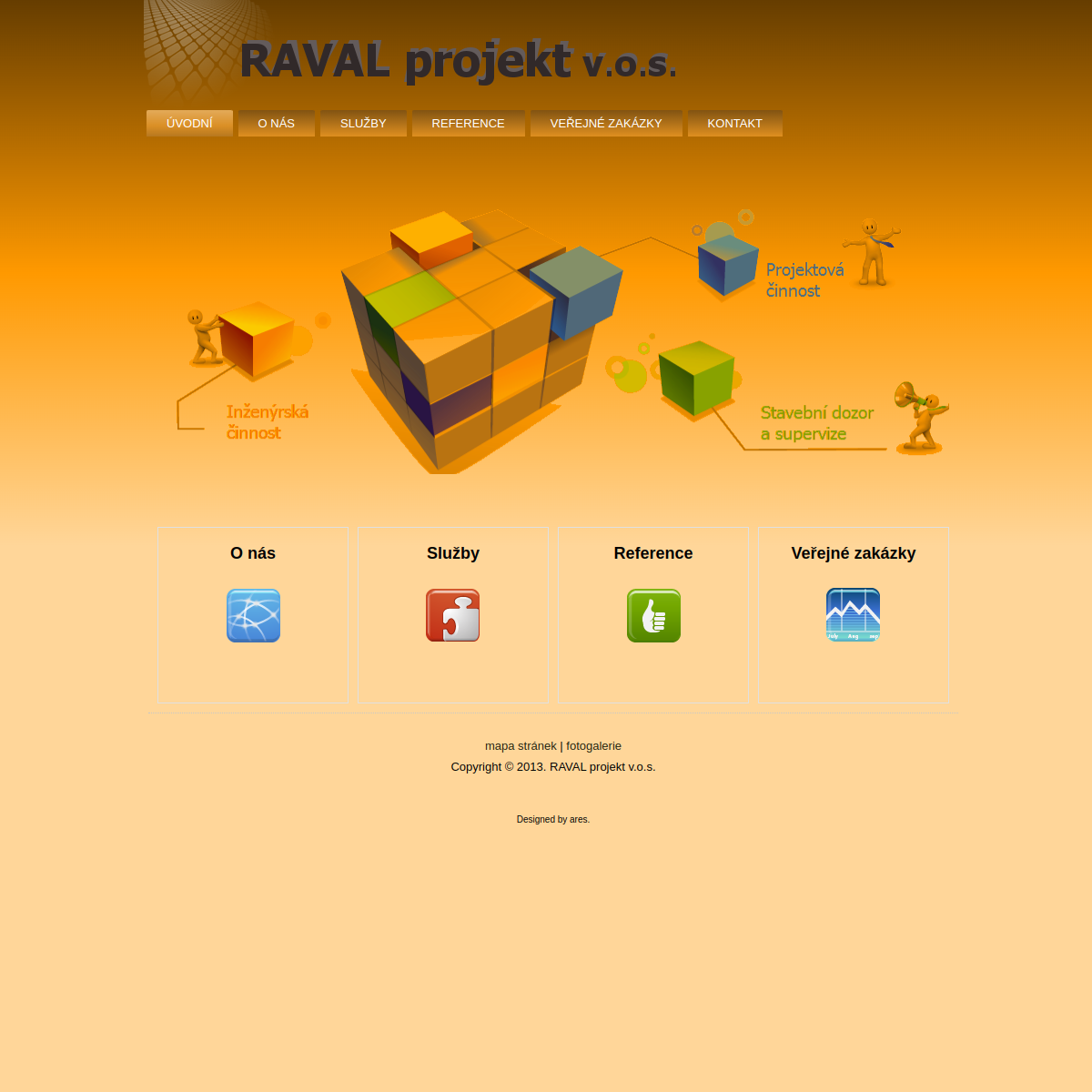 RAVAL projekt, v.o.s. website