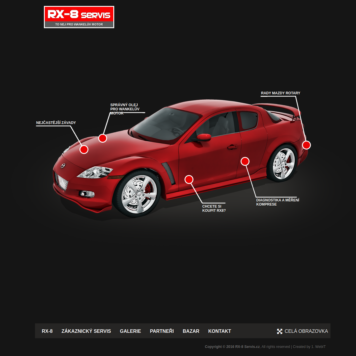 RX-8 Servis website