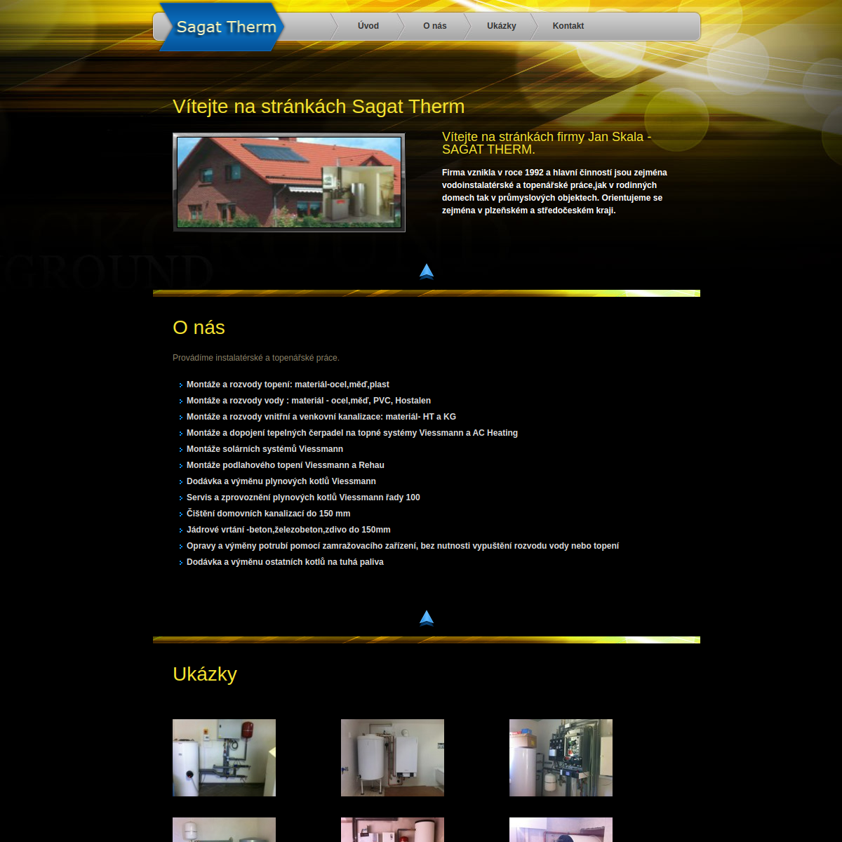 Jan Skala - Sagat therm website