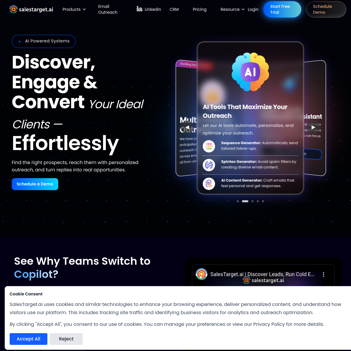 SalesTarget.ai screenshot 1