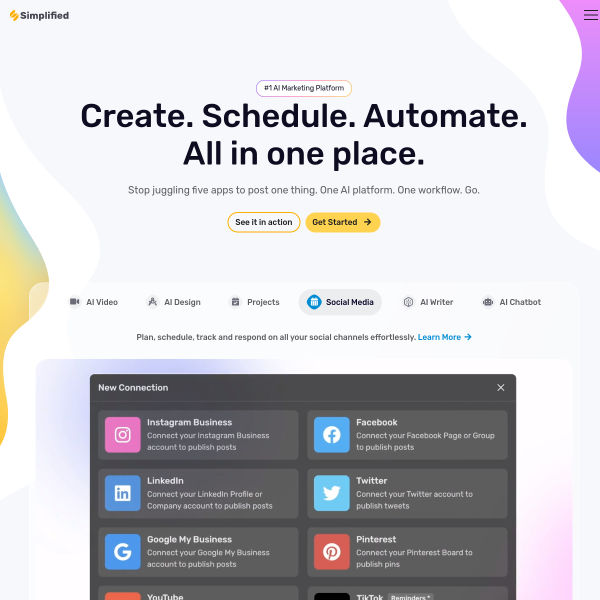 Simplified screenshot 2