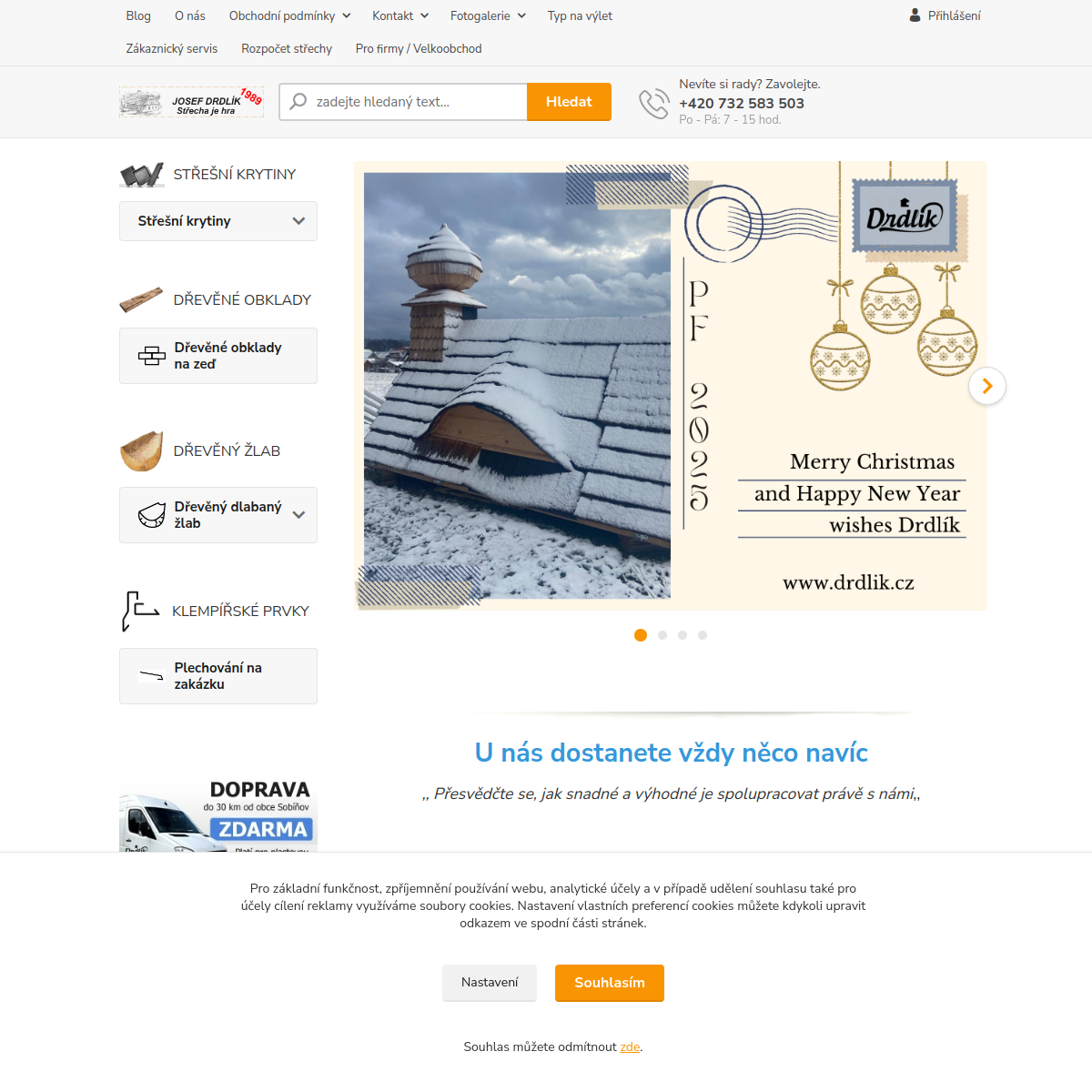 Josef Drdlík website