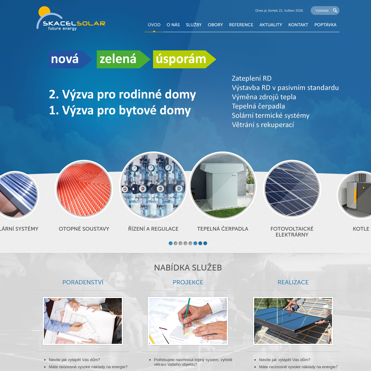 SkacelSolar - Ing. Dalibor Skácel website