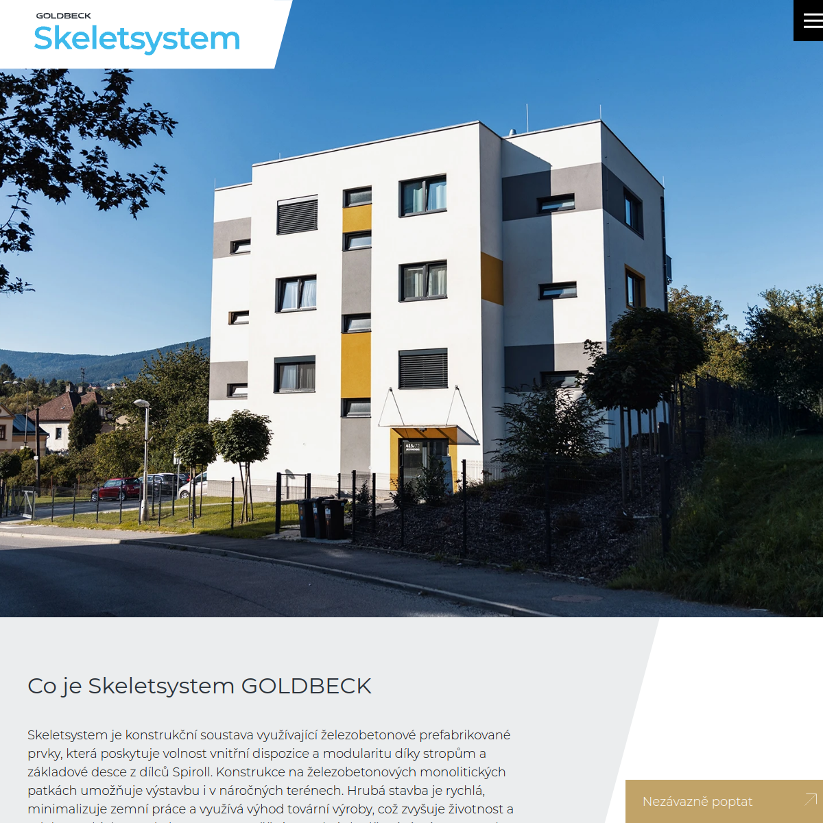 SKELETSYSTEM Goldbeck website