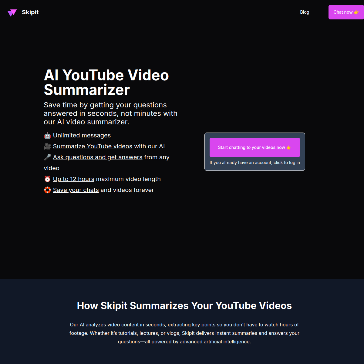 Skipit.ai screenshot 1