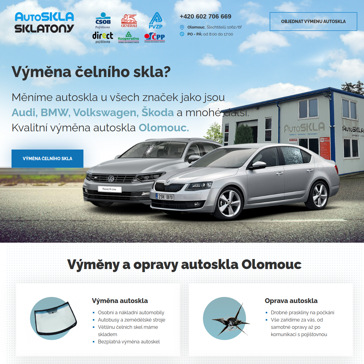 AUTOSKLA SKLATONY website