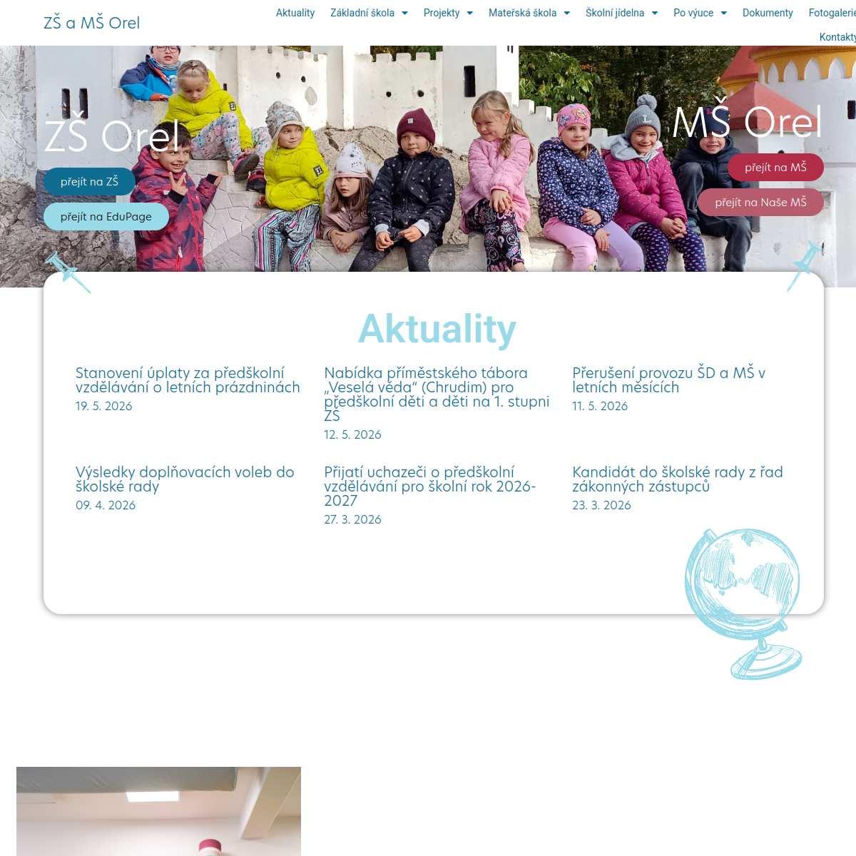 Základní škola Orel website