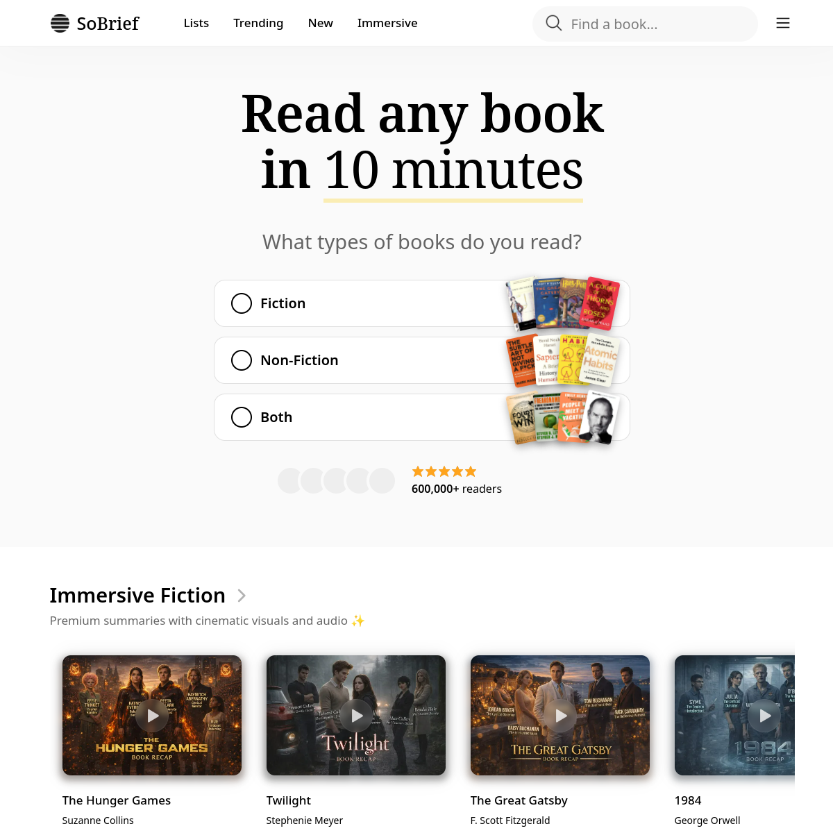 SoBrief screenshot 2