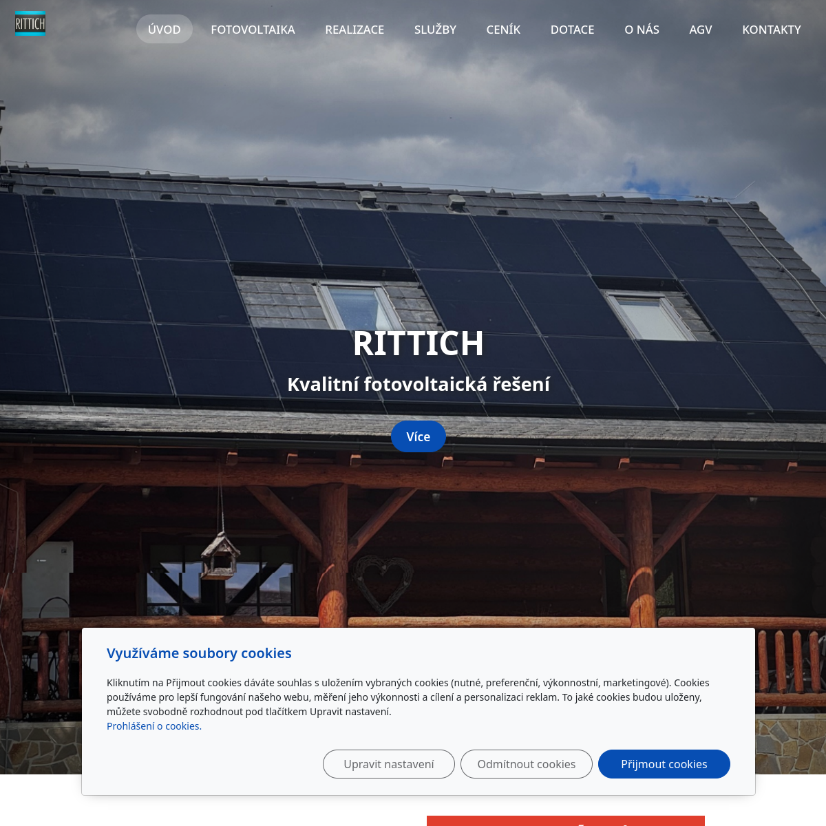 Ing. Zdeněk Rittich - Solar Solution website