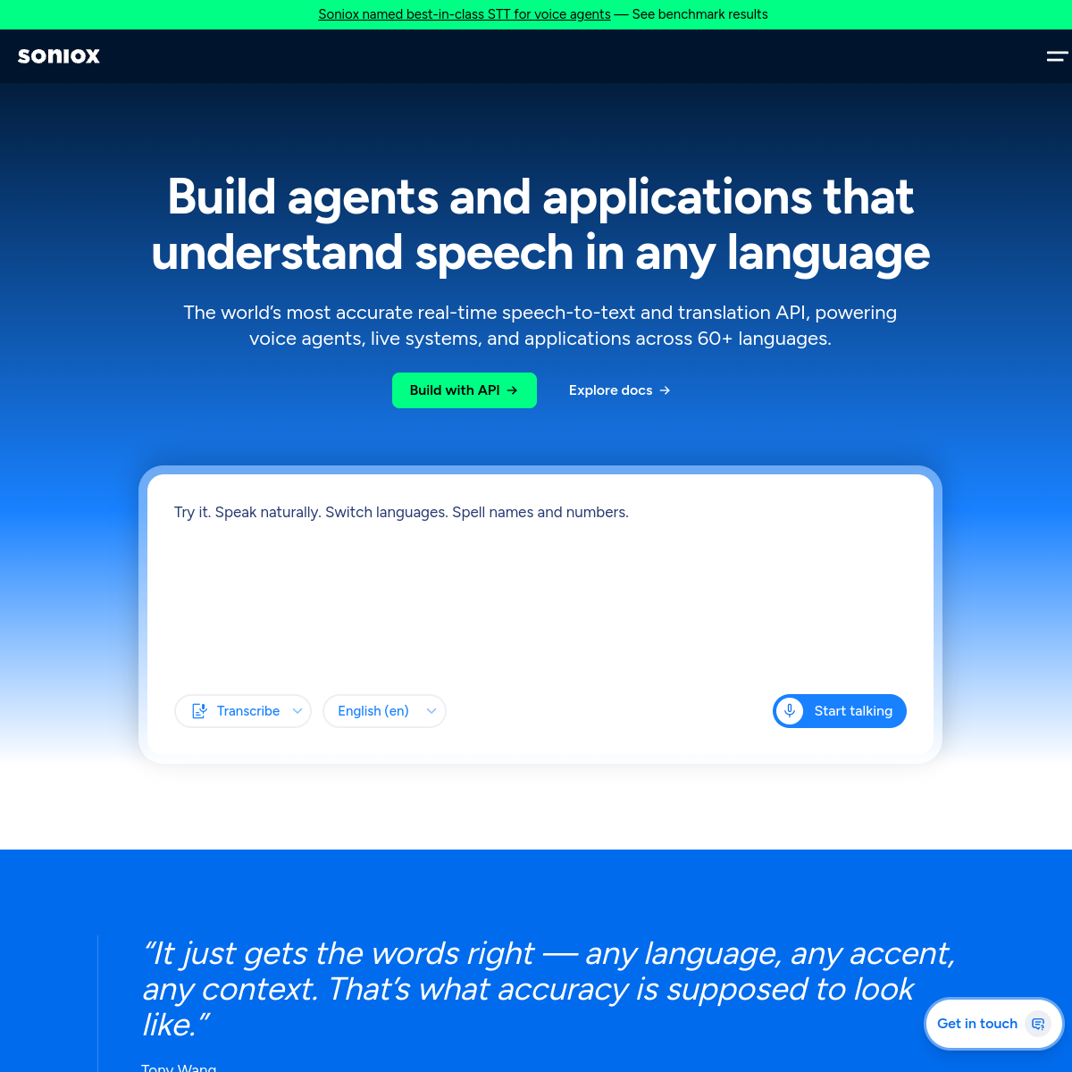Soniox Speech-to-Text screenshot 2