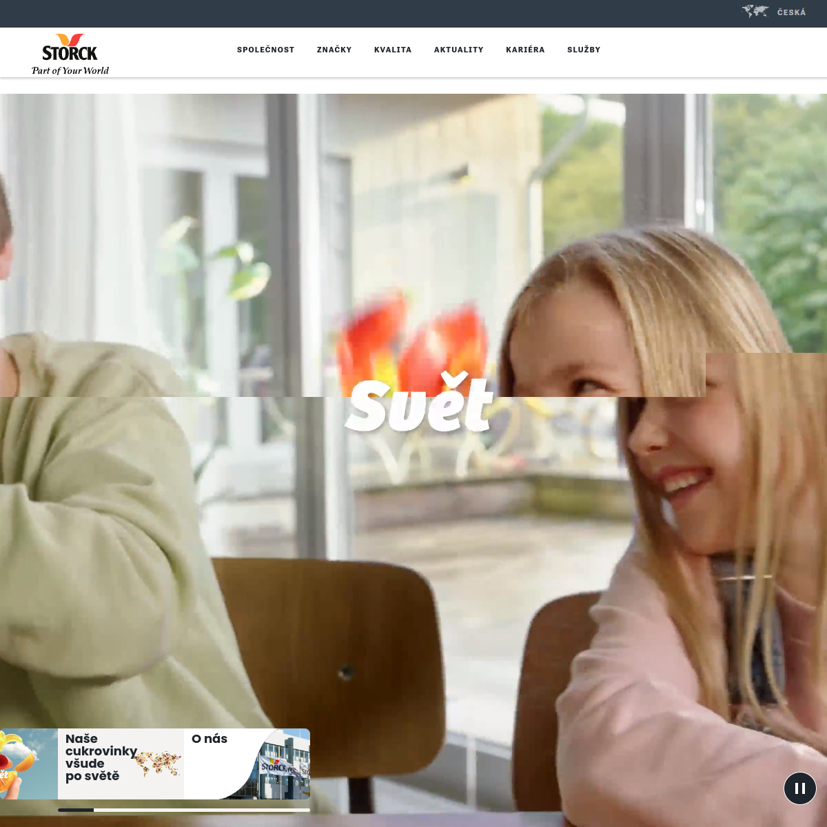 Storck Česká republika, s.r.o. website