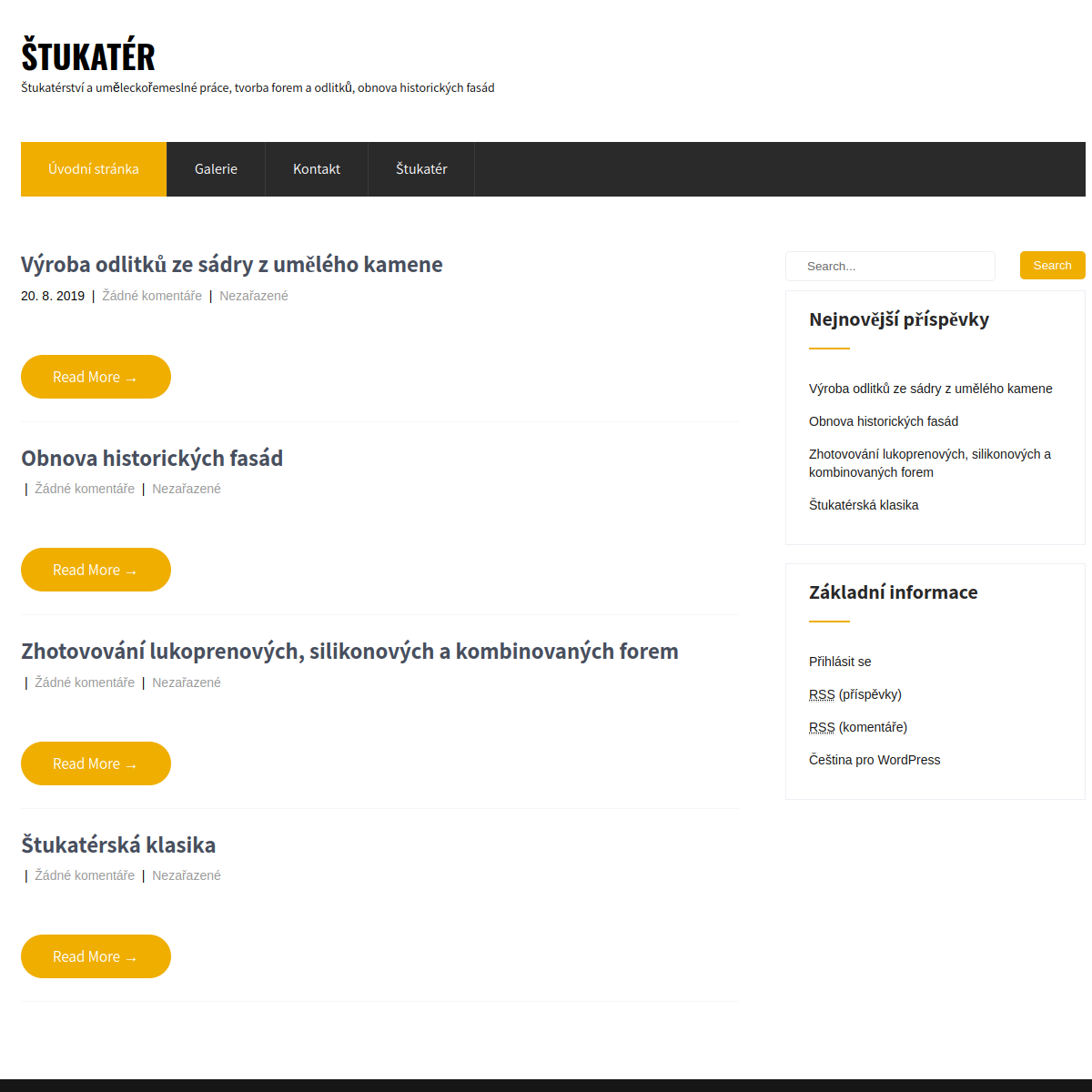 Jiří Jelen website
