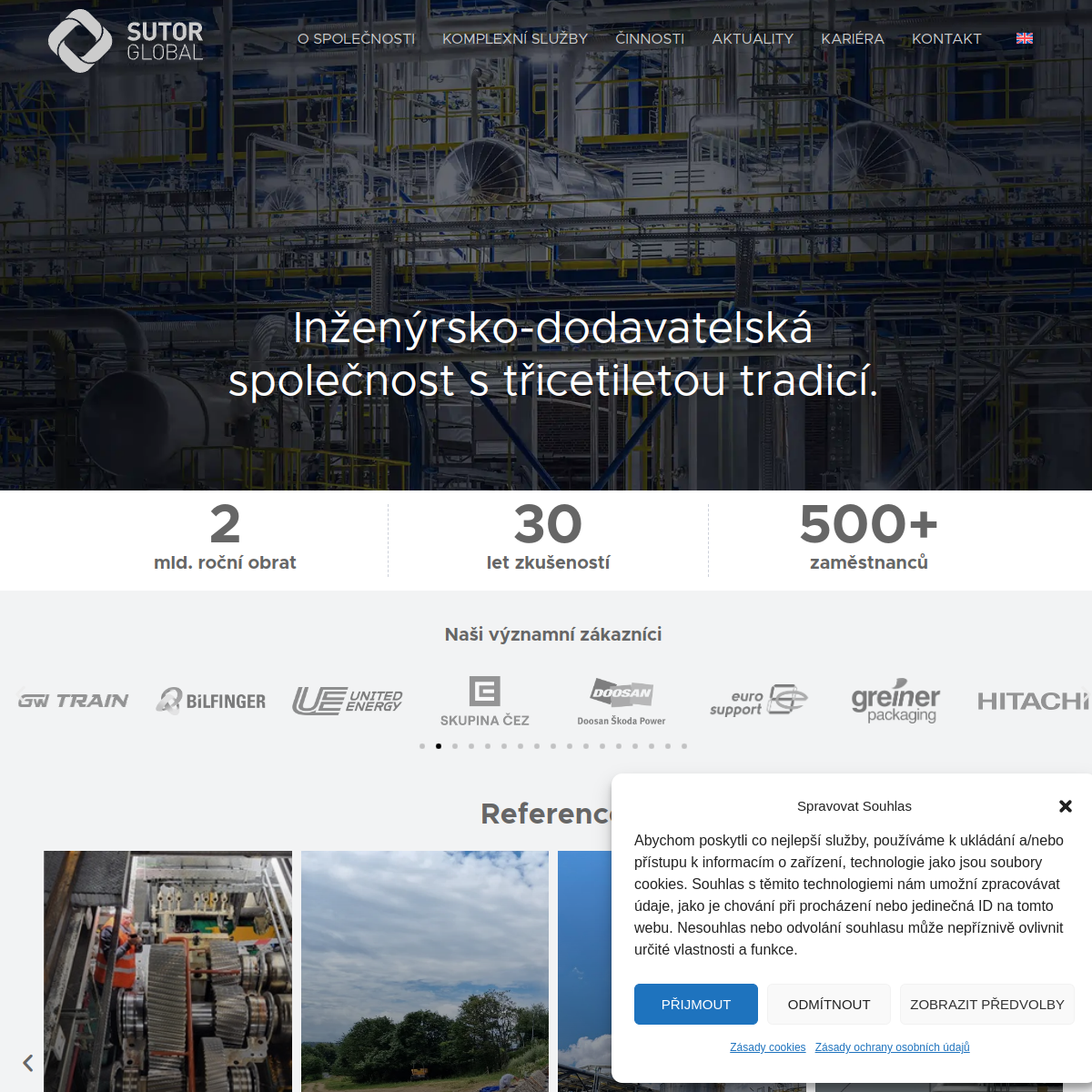 SUTOR Global website