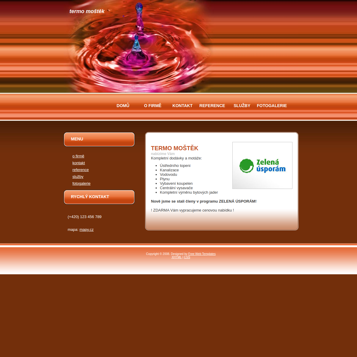 TERMO MOŠTĚK website