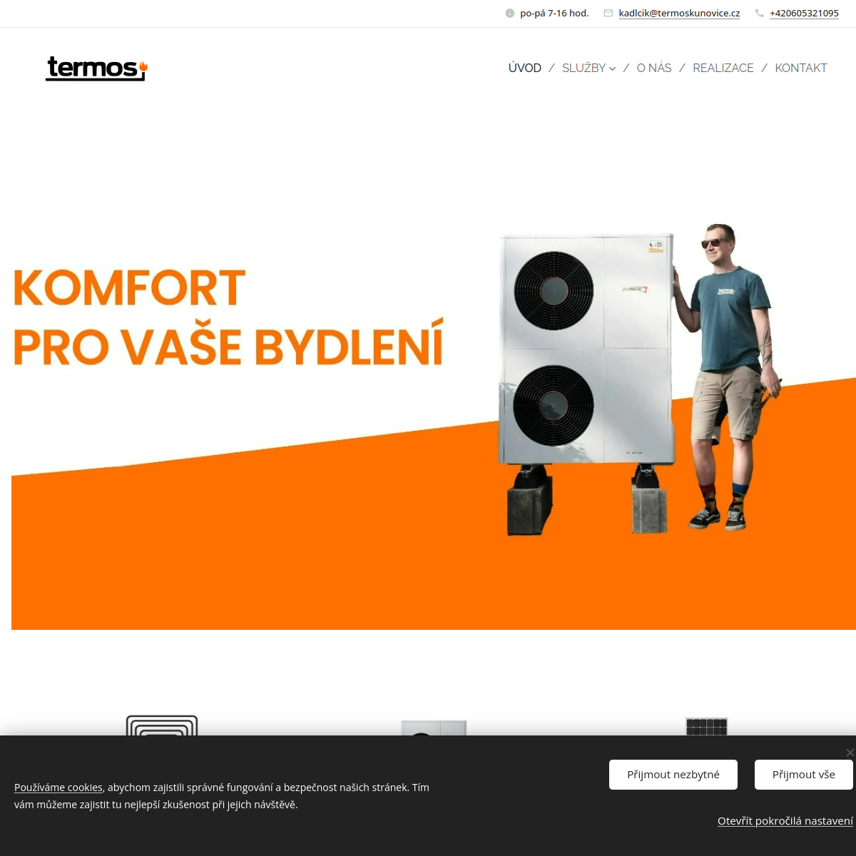 TERMOS, spol. s r.o. website