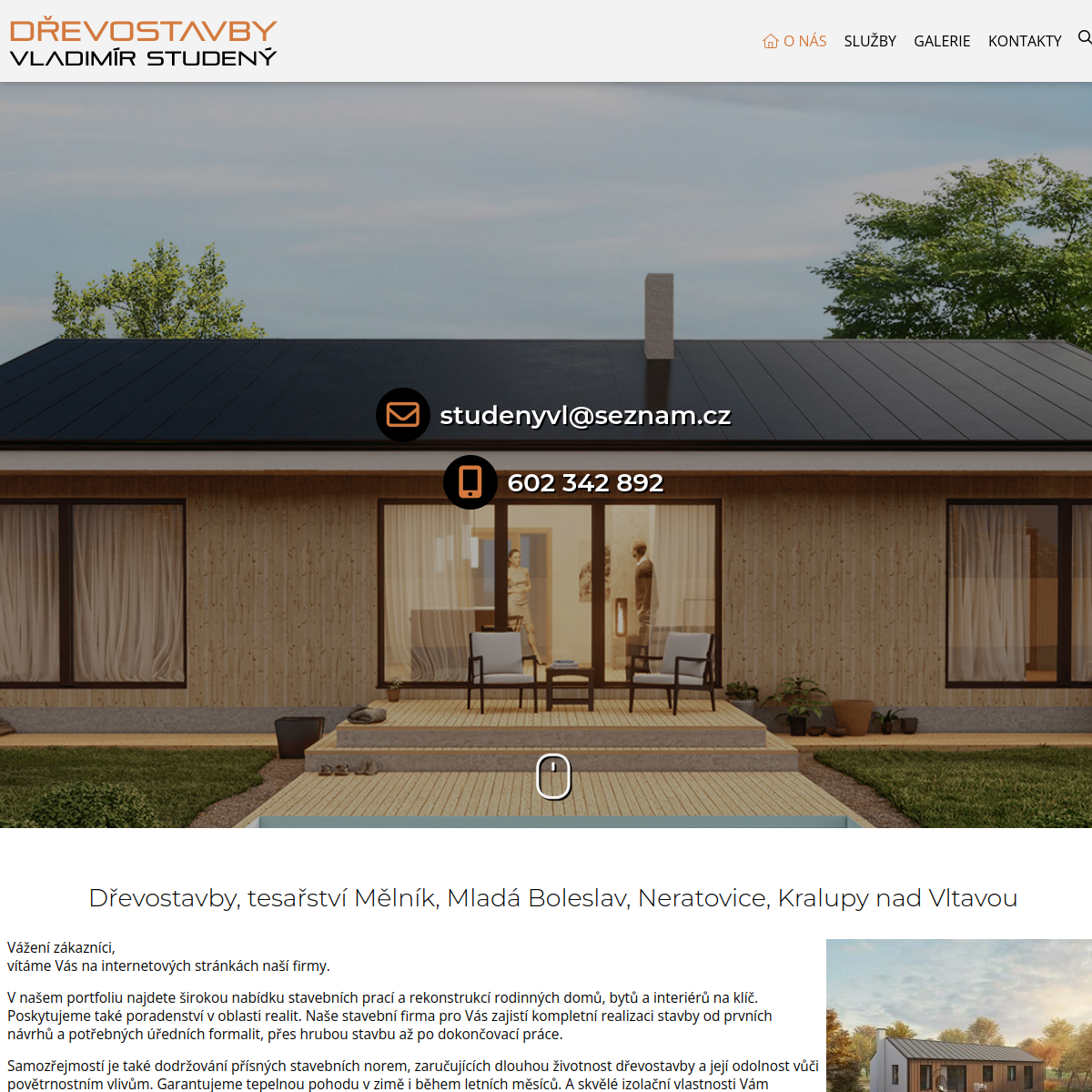 Tesařství U hřbitova website
